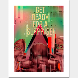 Get ready for a surprise! Posters and Art